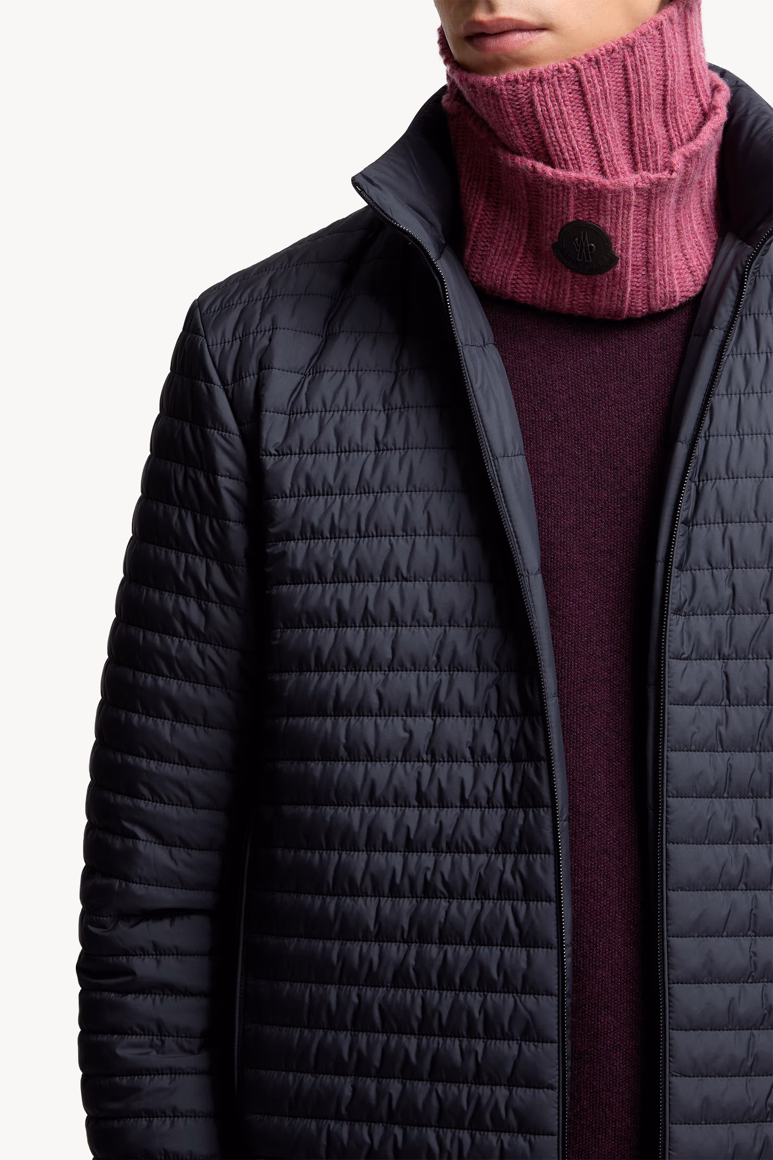 Myrrhe Short Down Jacket Men Blue Moncler 7